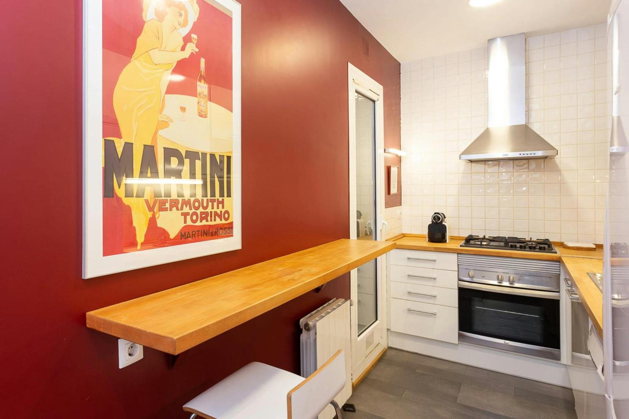 Filmoteca Sarria 1- Wifi Quiet Bright Comfi Appartement